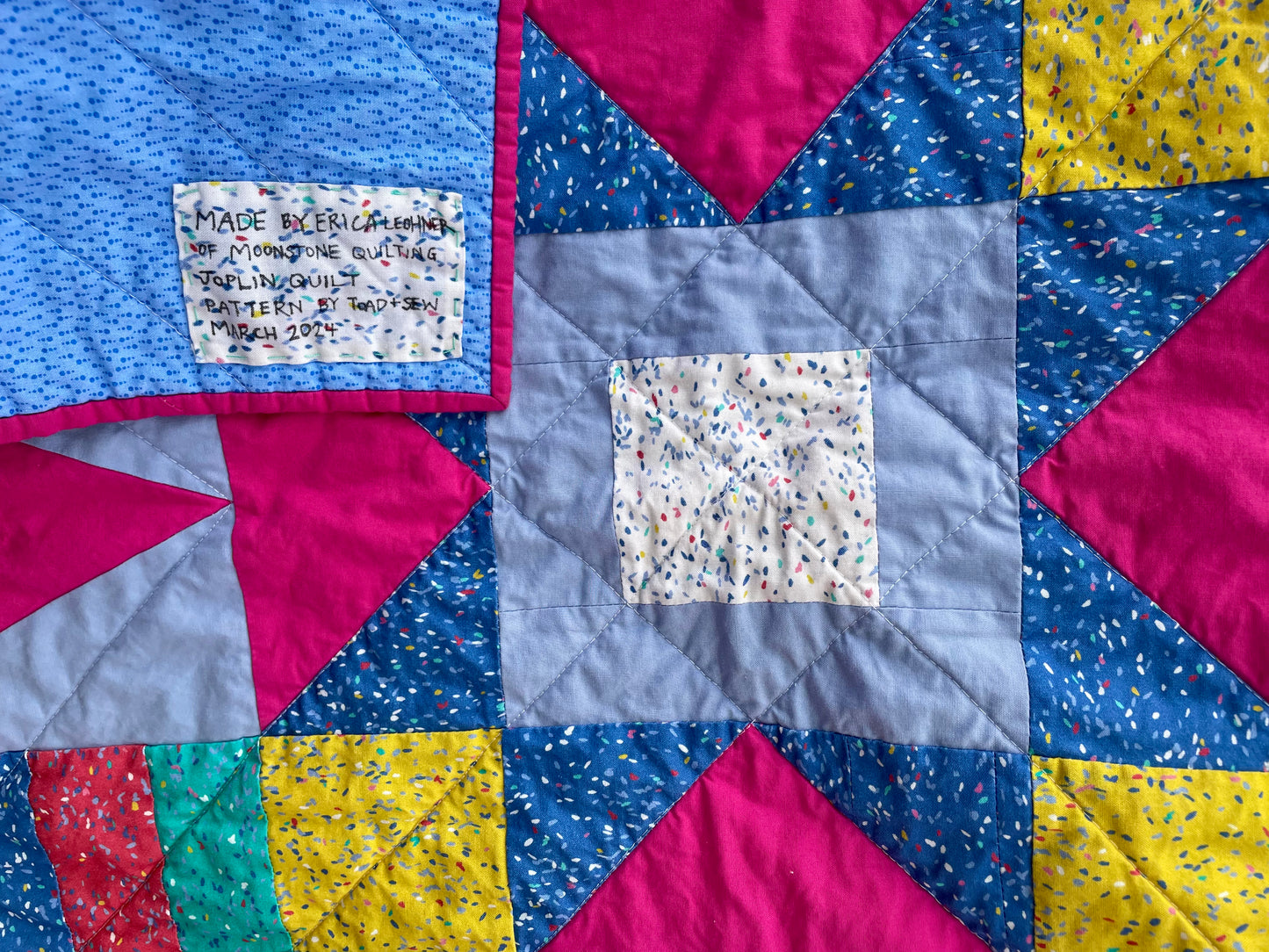 Joplin Baby Quilt in Confetti