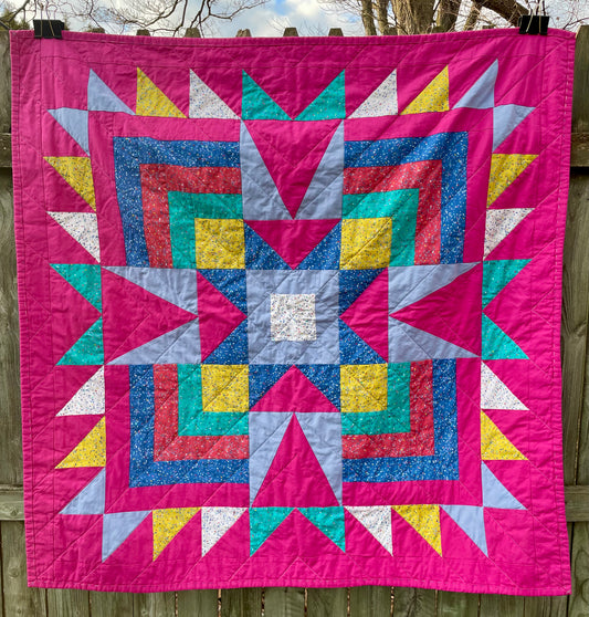 Joplin Baby Quilt in Confetti